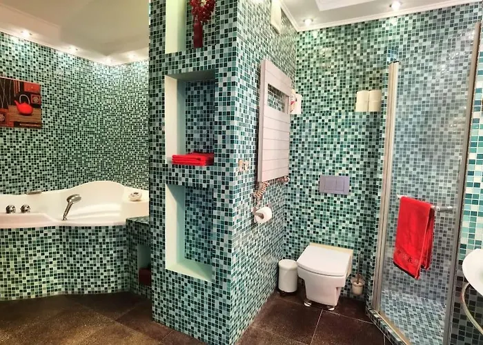 Z Kominkiem Oraz Sauna דירה *