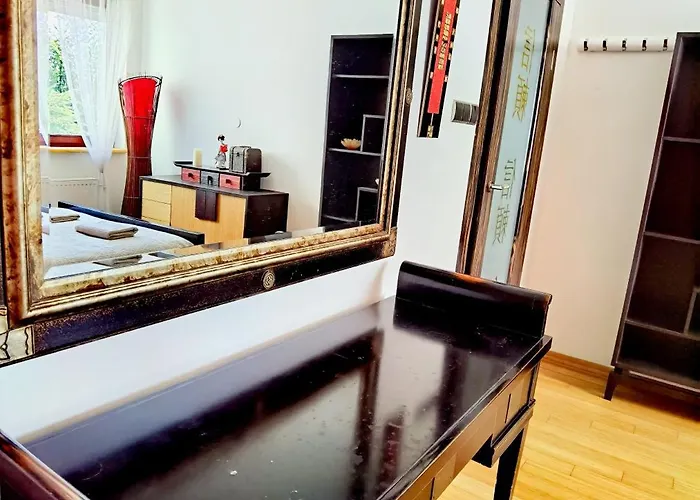 Z Kominkiem Oraz Sauna דירה *